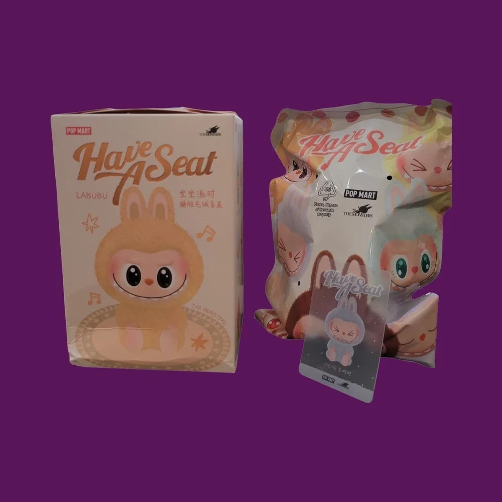 POP MART Labubu Have A Seat Mini Pack The Monsters Collectible
